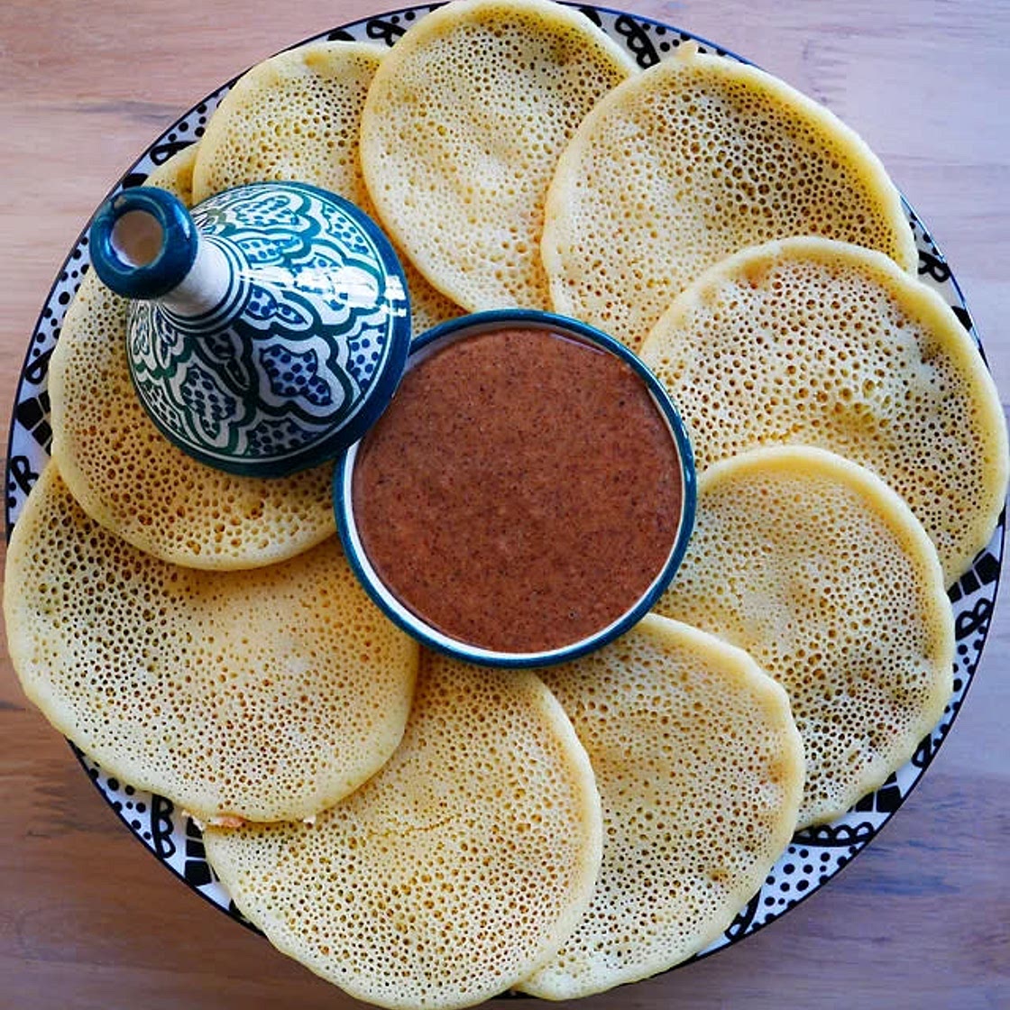Baghrir marocain inrattable (crêpes aux milles trous)