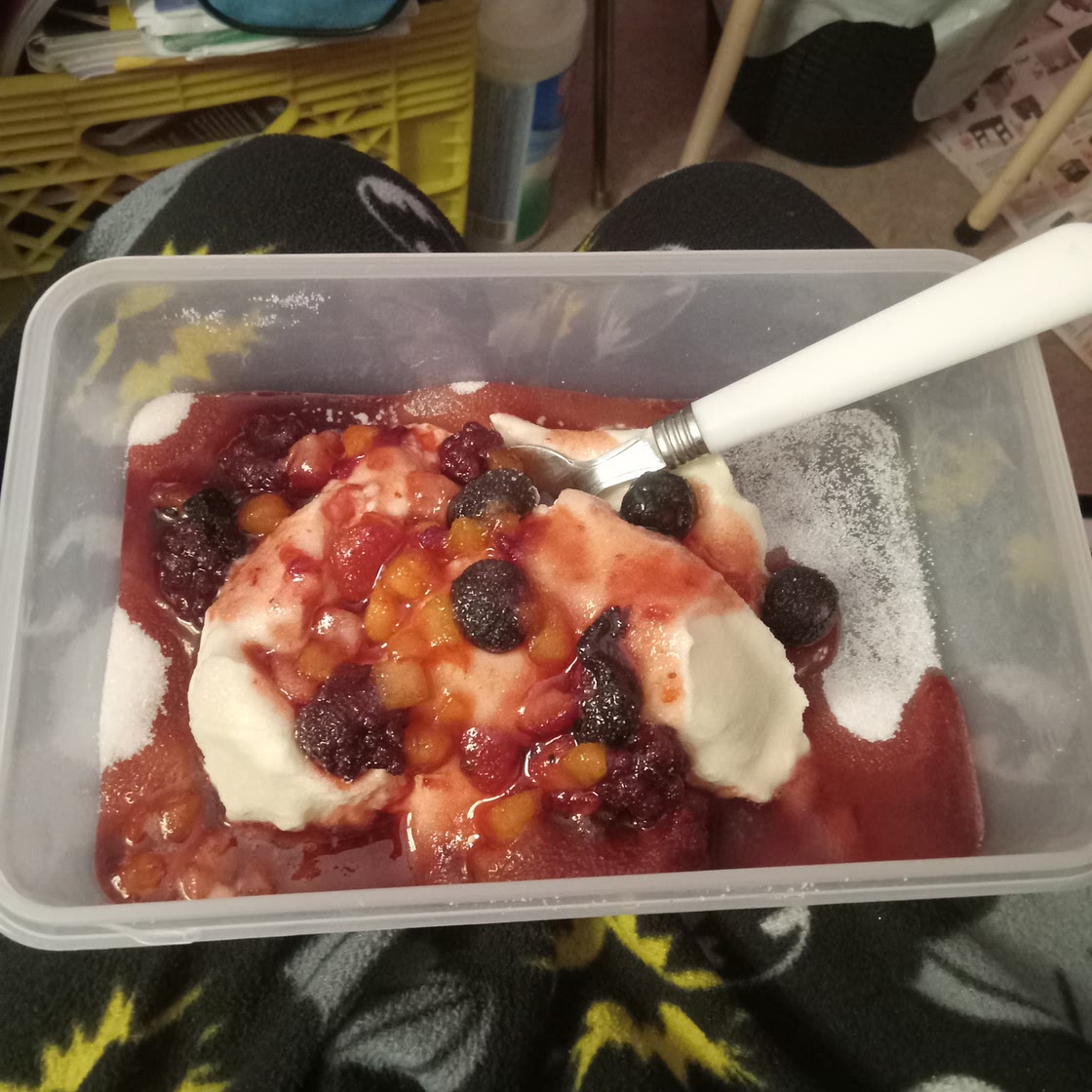 Greekyogurt a la fruit