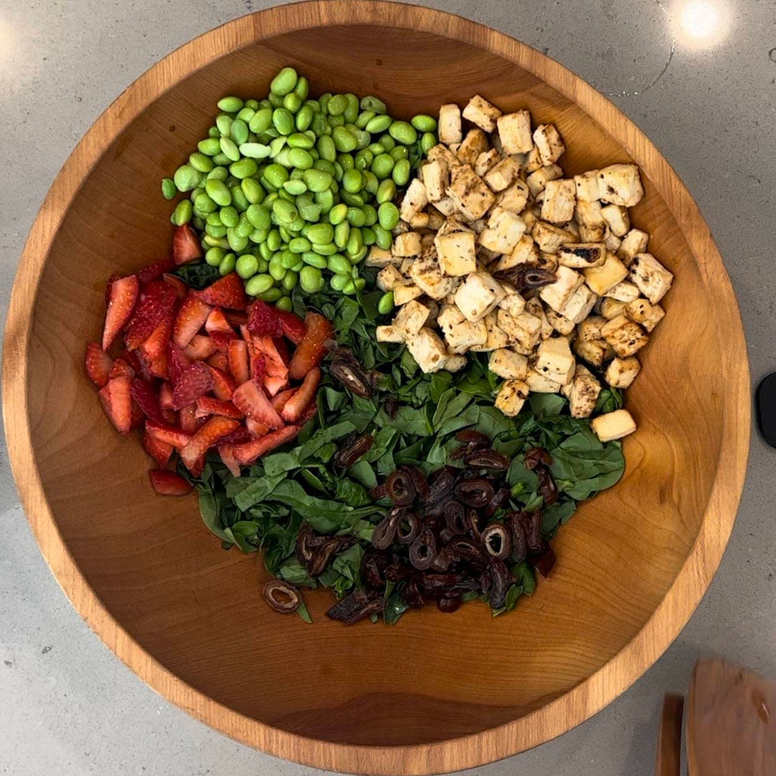 Strawberry Spinach Salad