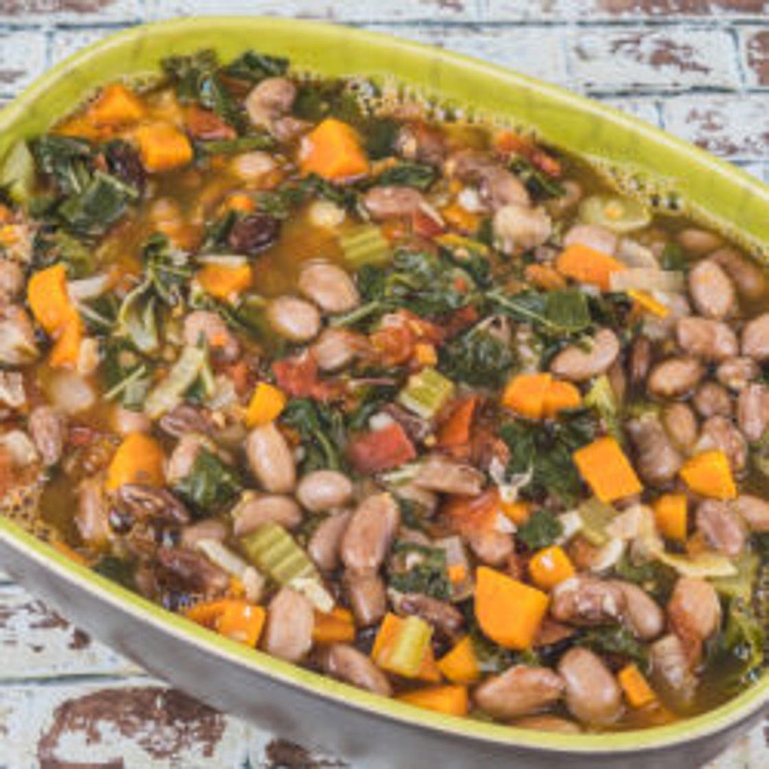 Ribollita - toskanische Gemüsesuppe