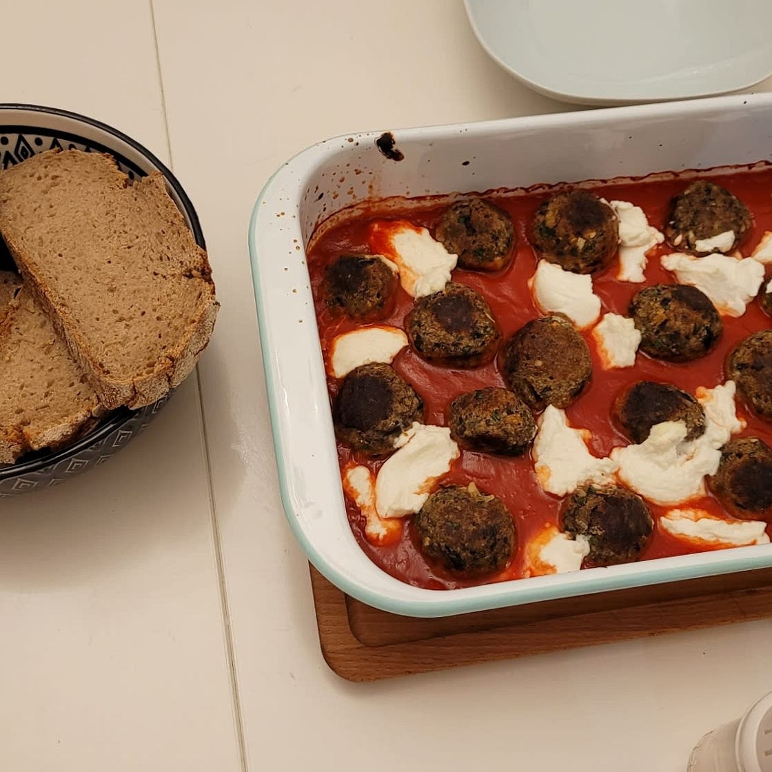 Eggplant Parmesan Meatballs (Vegetarian)