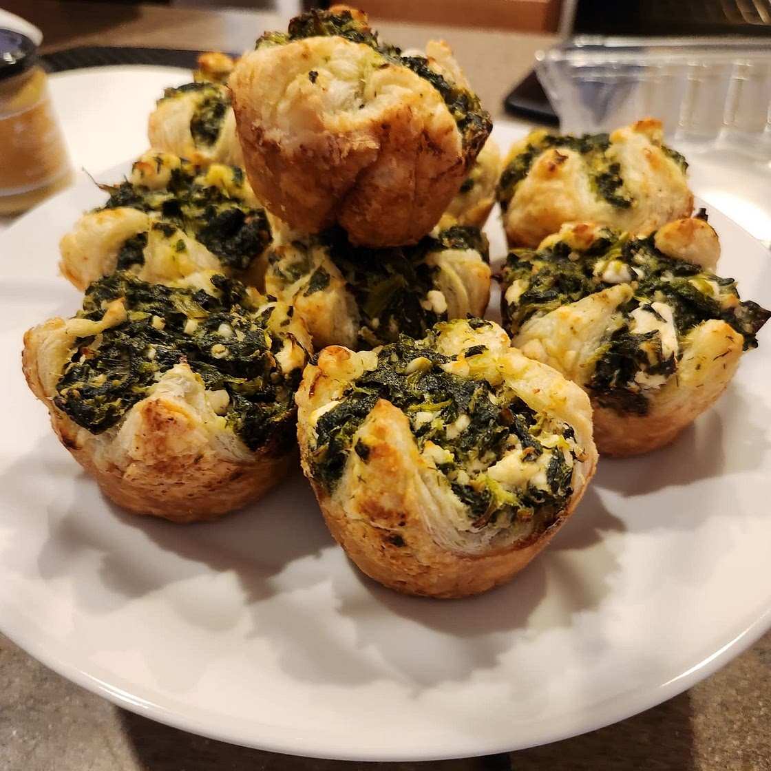 Spinach Puffs Recipe