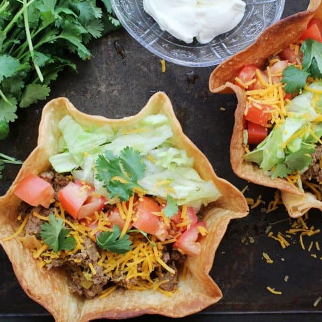 Green Chile Taco Bowls