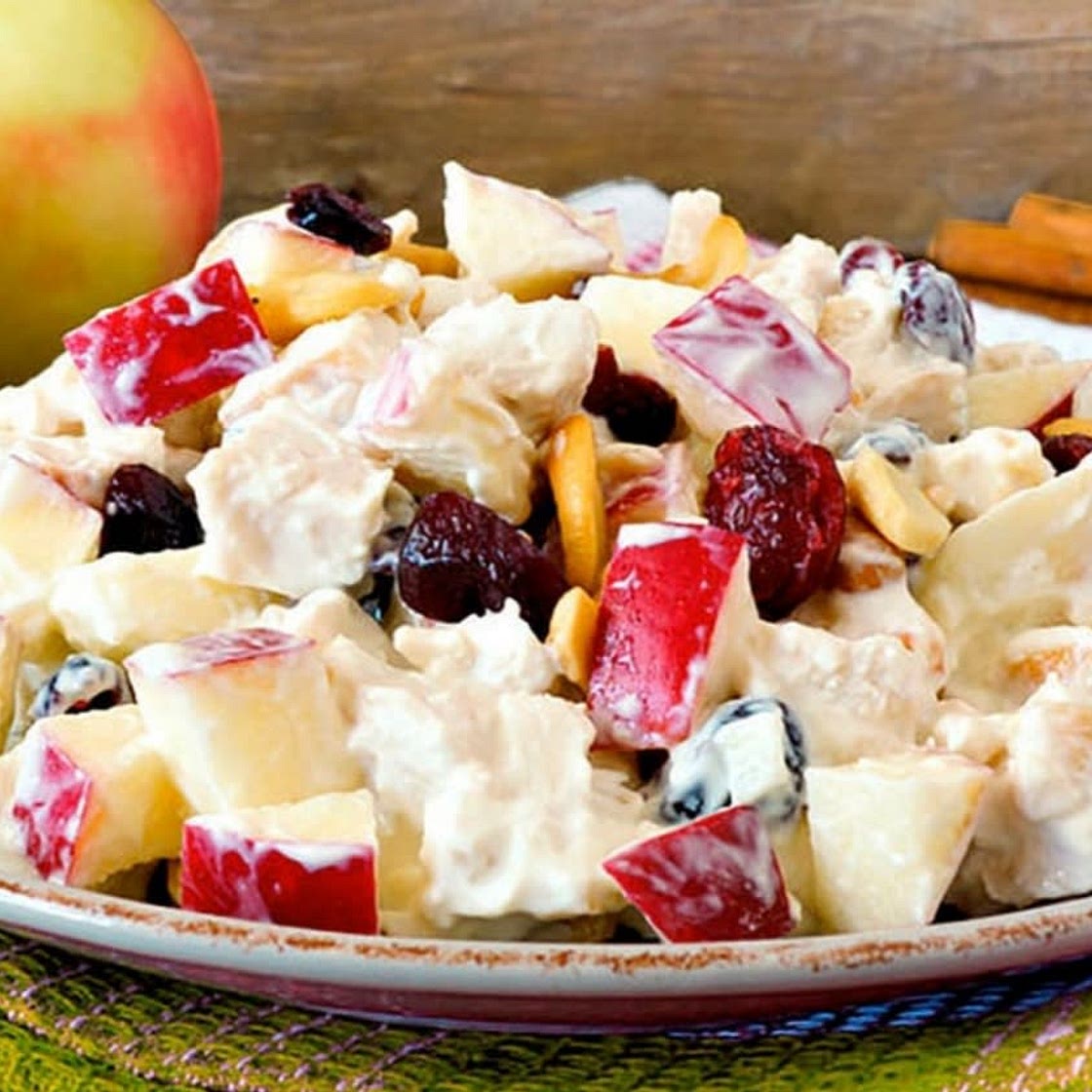 Ensalada fácil de manzana