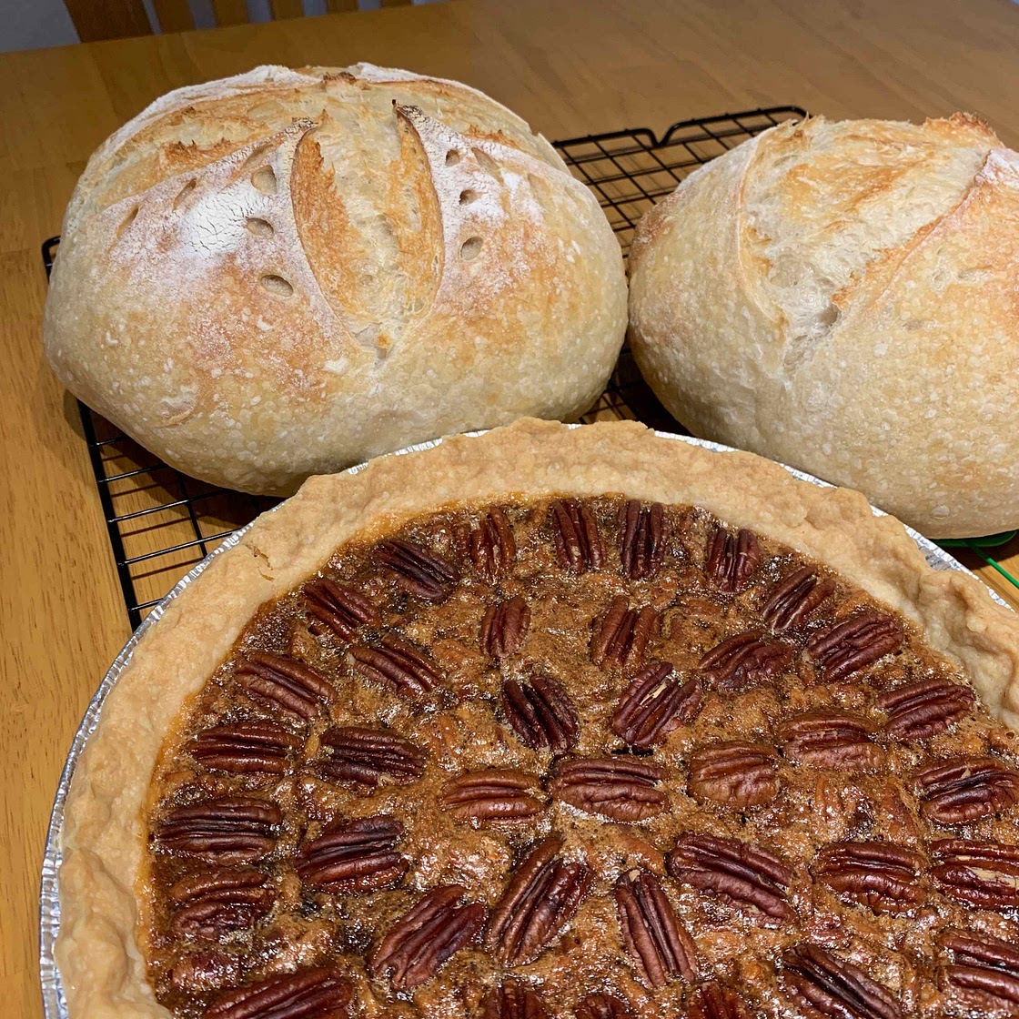 Suz’s pecan pie