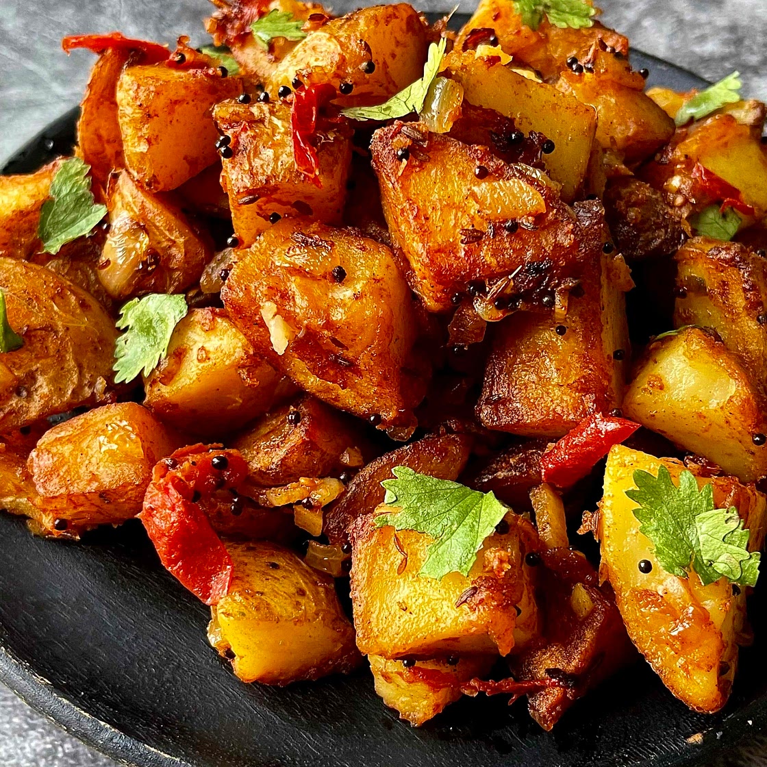 Crispy Bombay Potatoes 