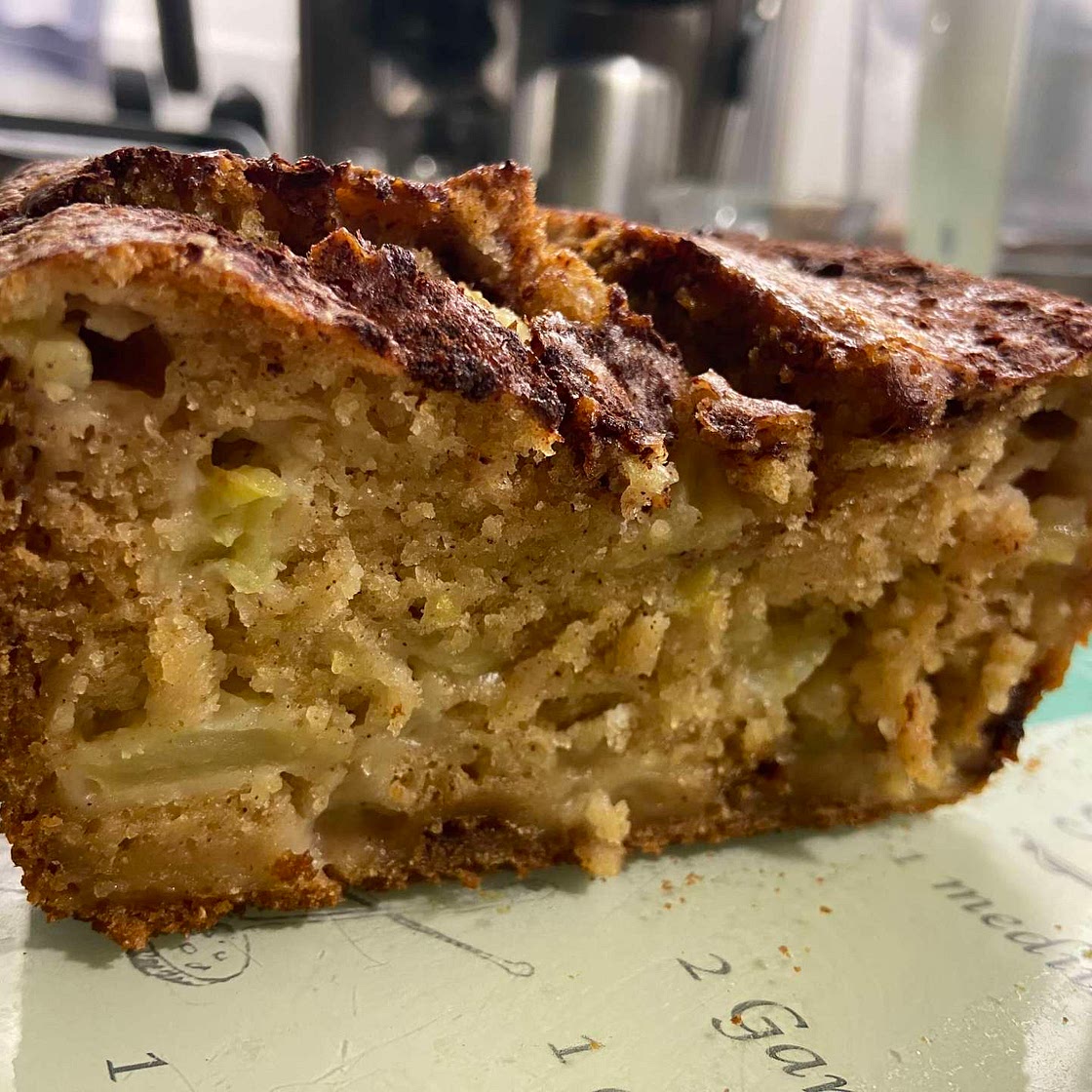 Apple & Cinnamon Loaf Cake