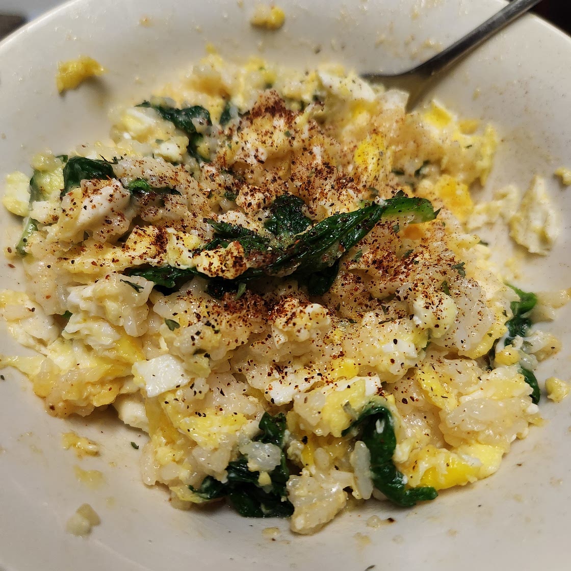 Japanese/American Fusion Breakfast Bowl