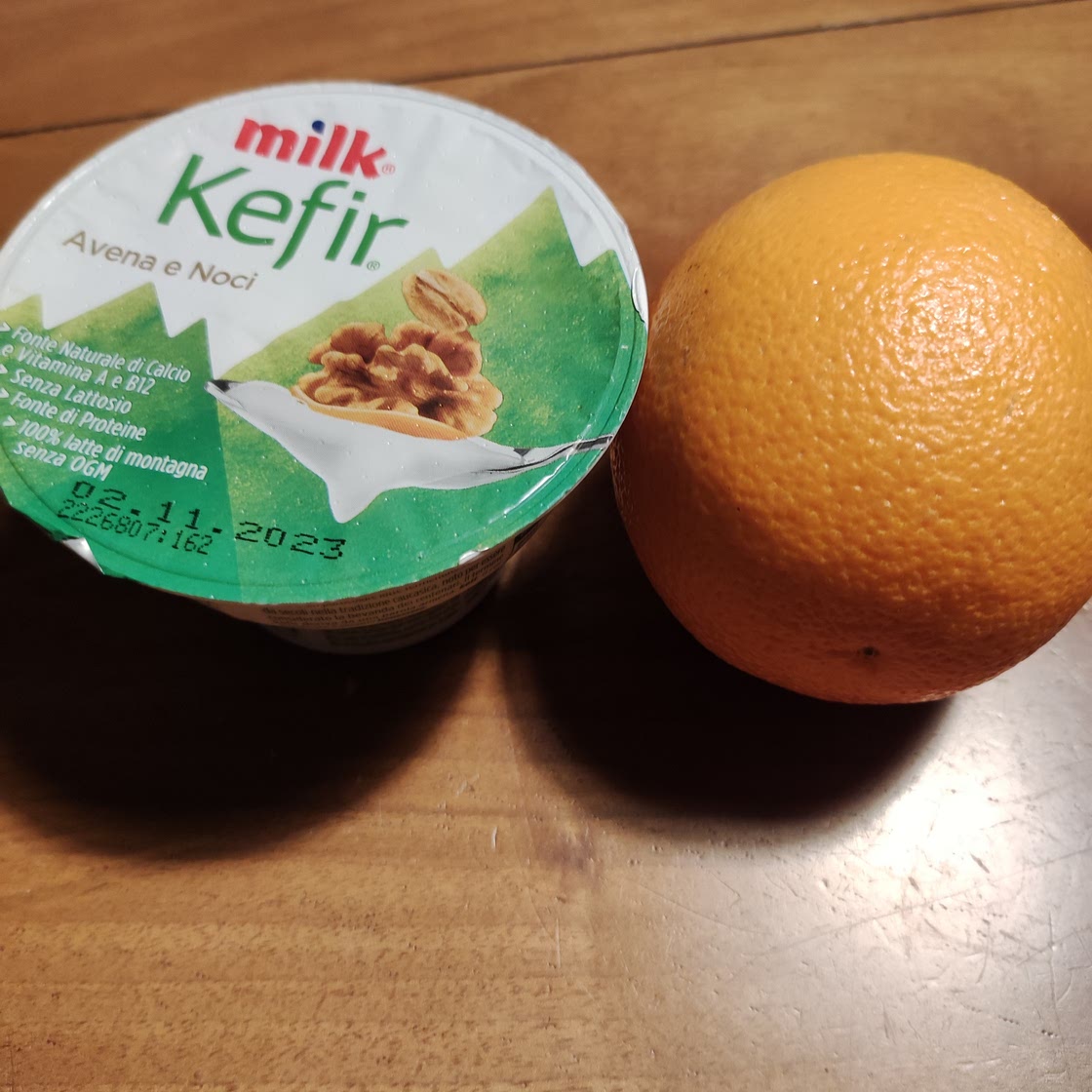 Kefir + arancia
