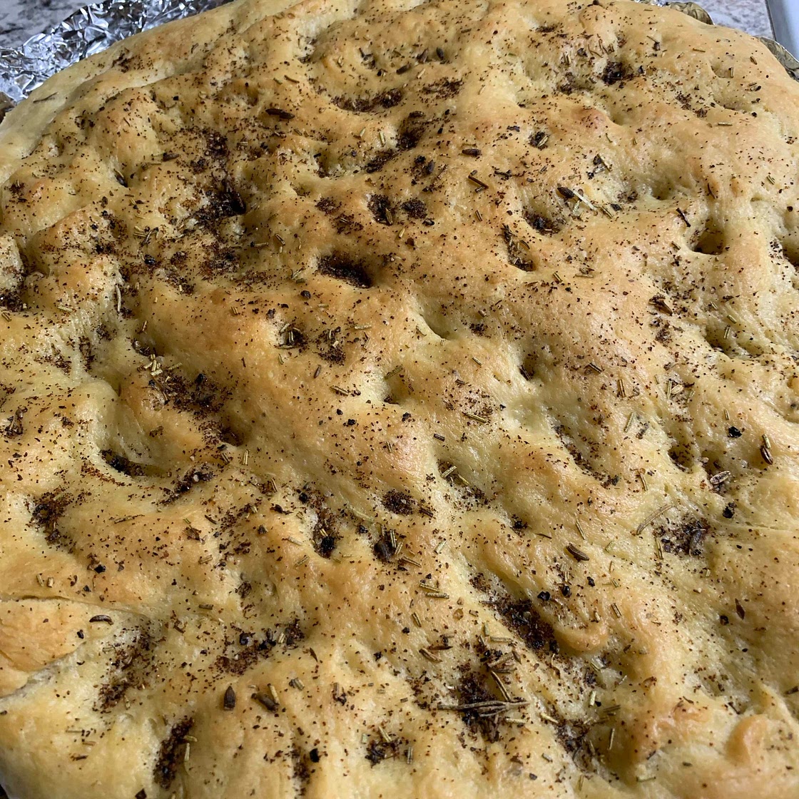 Easy Rosemary Garlic Focaccia Bread