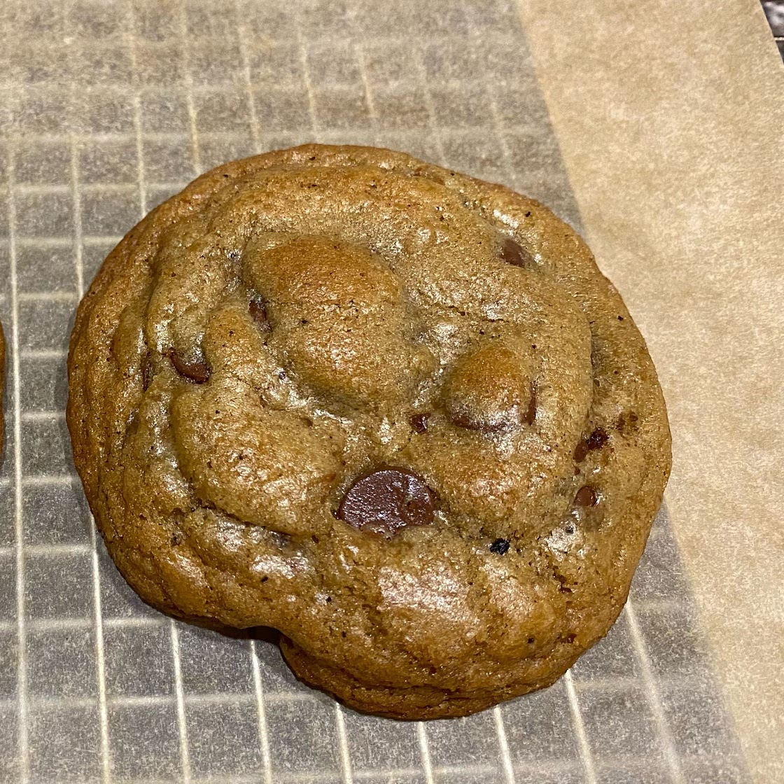 Browned Butter Chocolate Chip Cookies