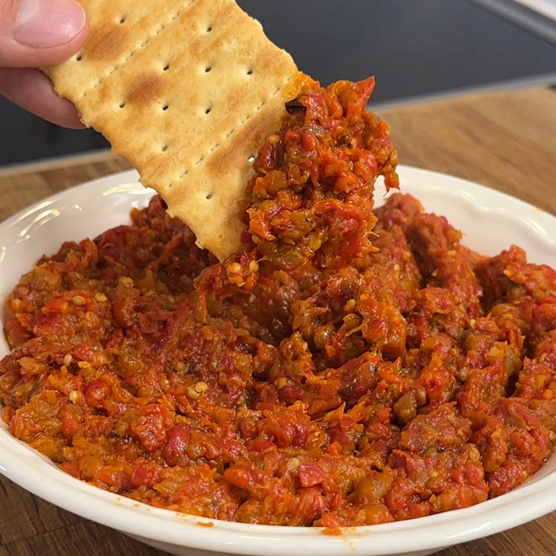 Ajvar - Balkan Red Pepper Sauce