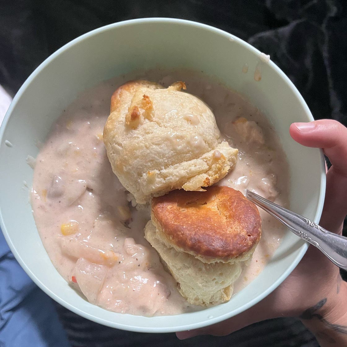 Slow Cooker Chicken Pot Pie Soup
