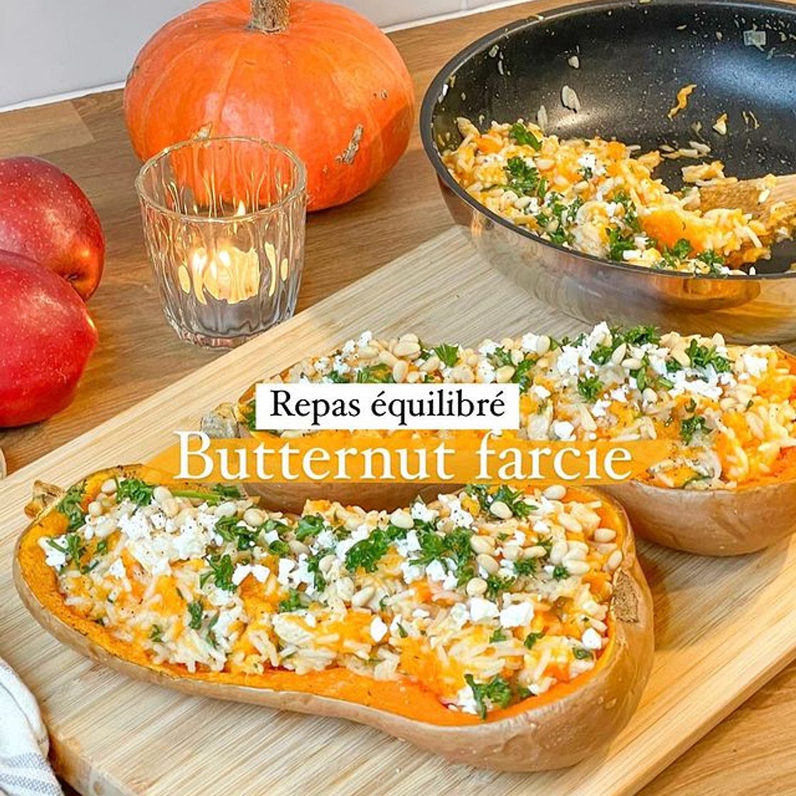 Butternut farcie