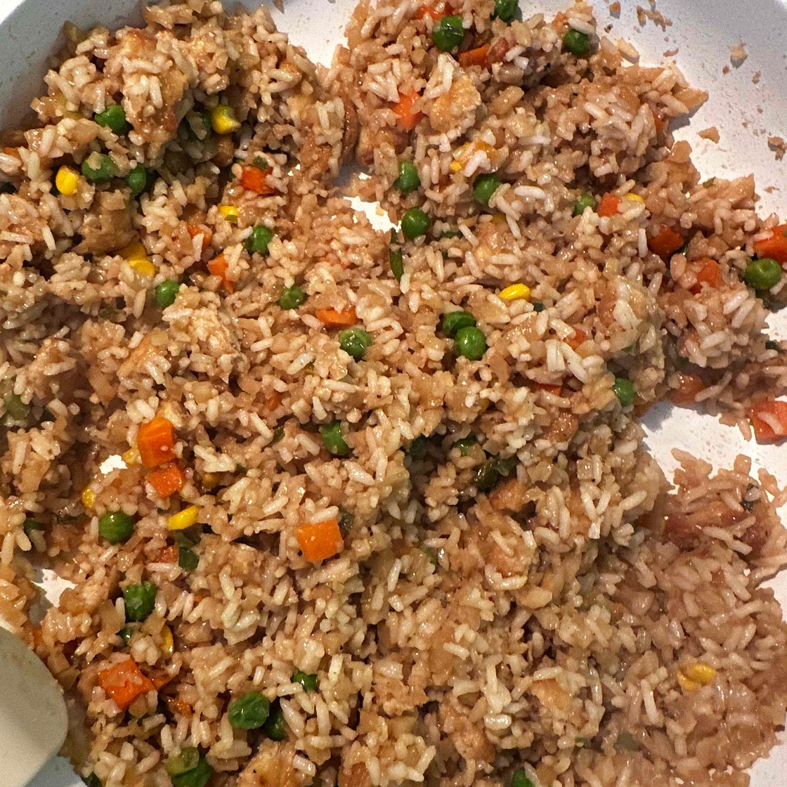 Skinny Chicken Fried Rice