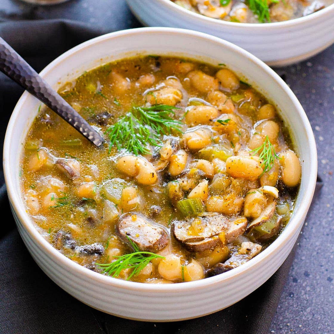 Bean and Mushroom Soup