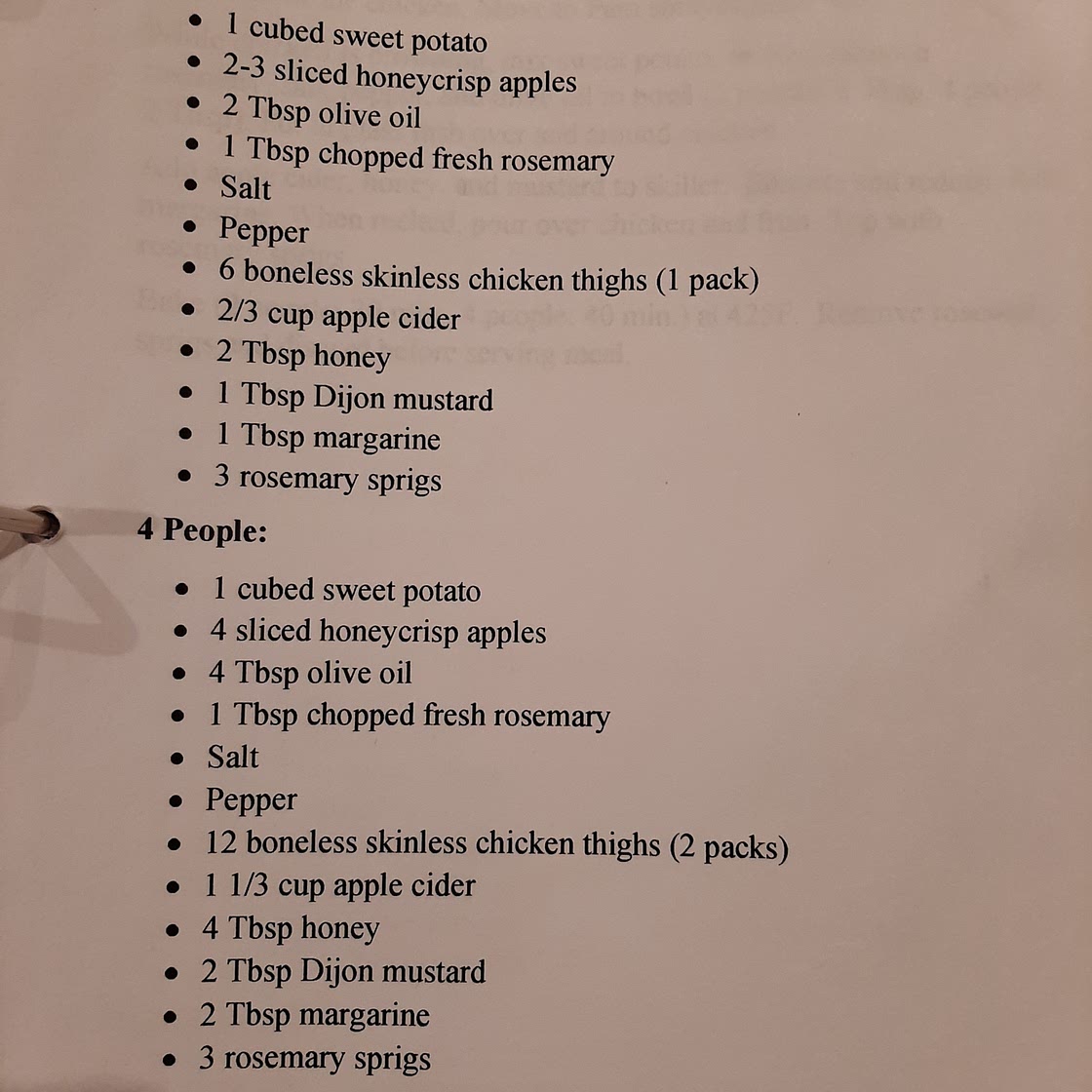 Apple Cider Glazed Chicken