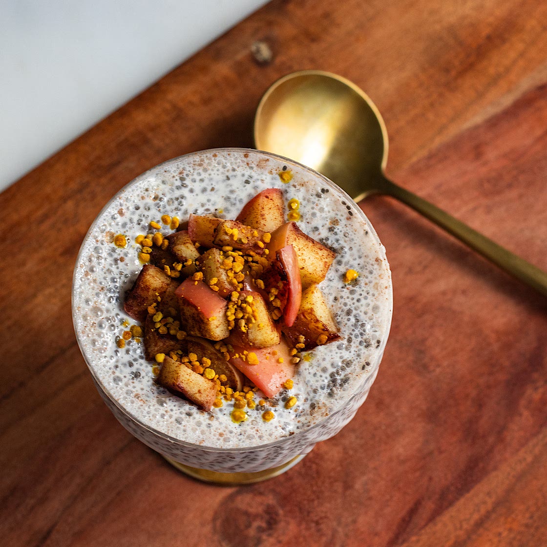Apple Pie Chia Seed Pudding