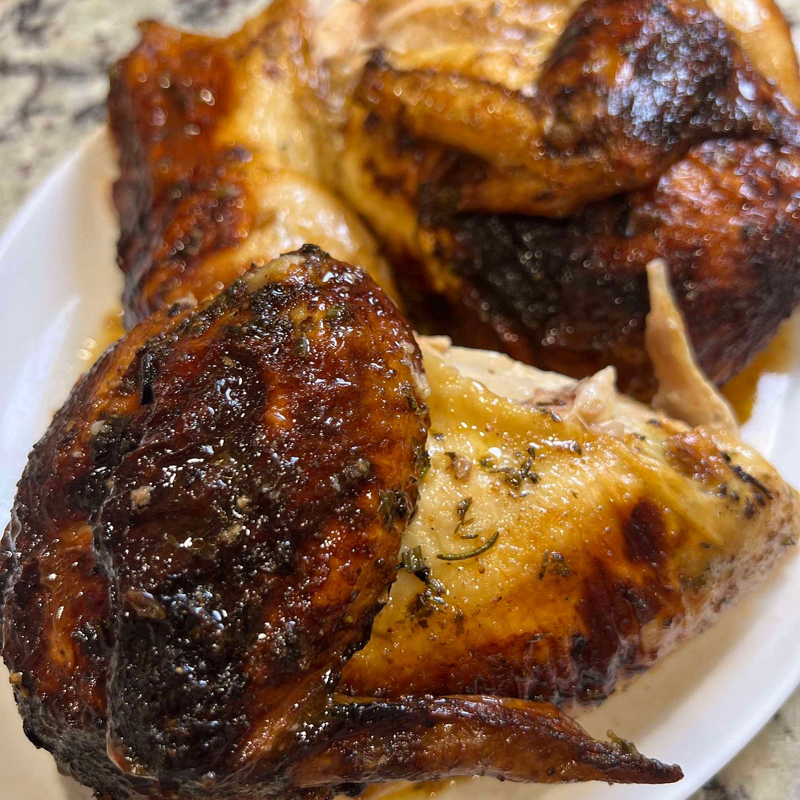 Easy Roasted Chicken 