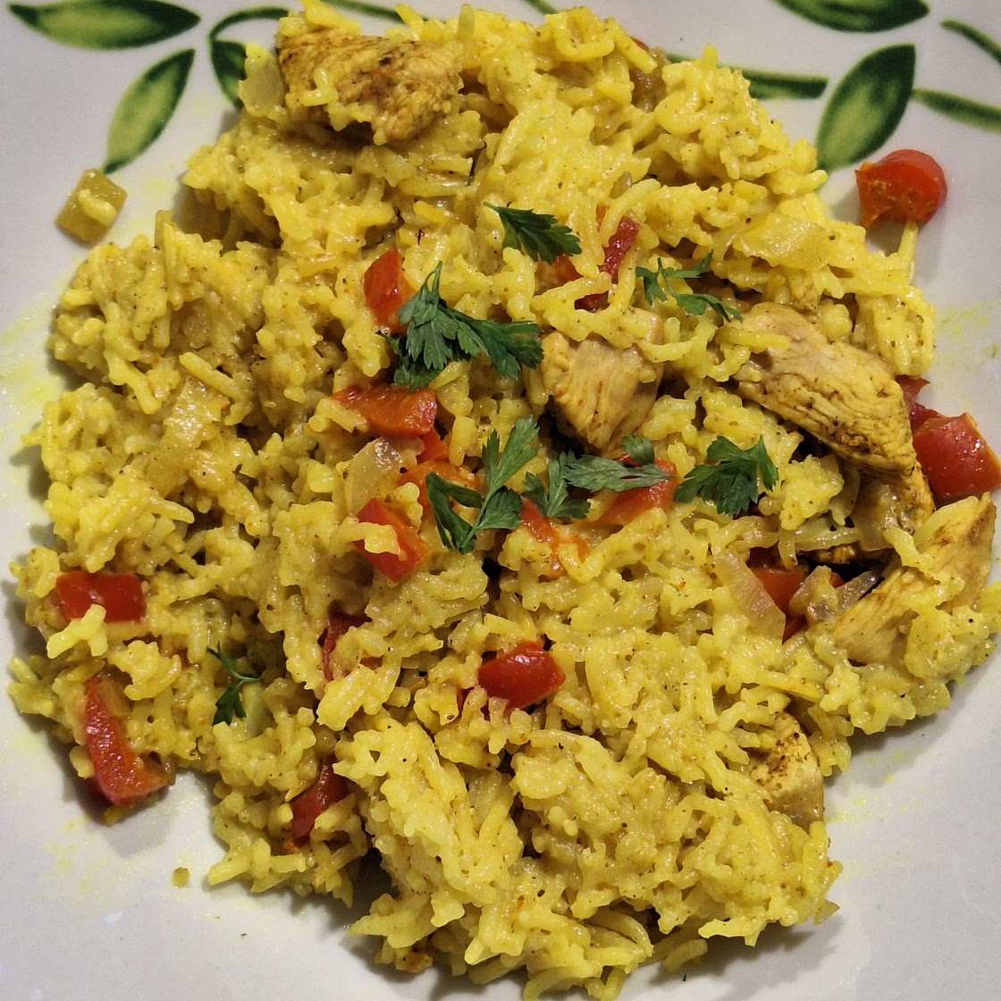 Pollo al Curry con Arroz Basmati