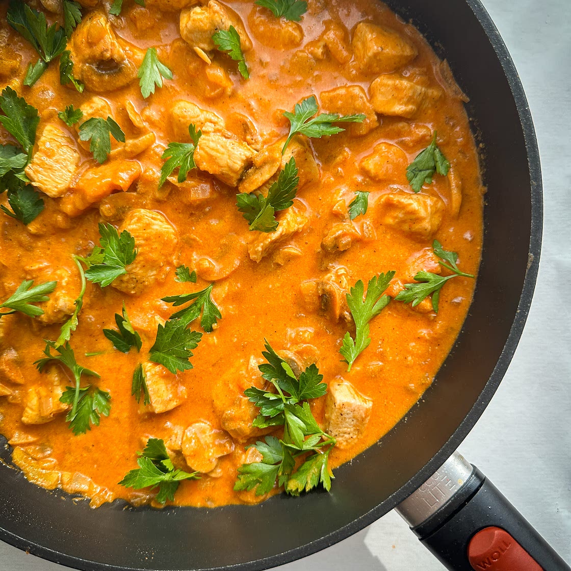 Chicken Stroganoff