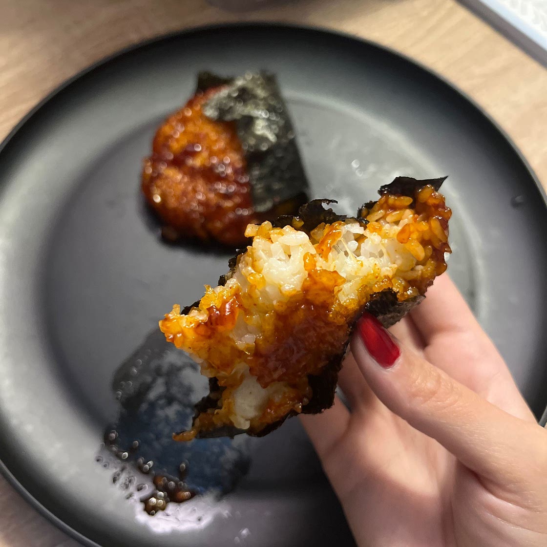 Gochujang Cheesy Rice Balls (Spicy Yaki Onigiri)