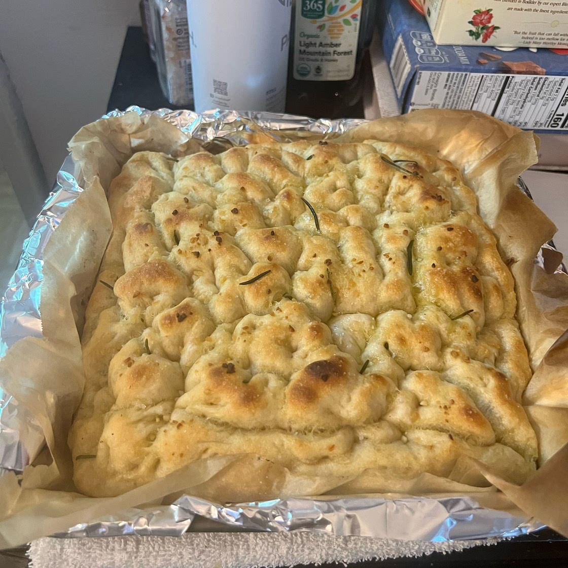 Garlic Rosemary Focaccia