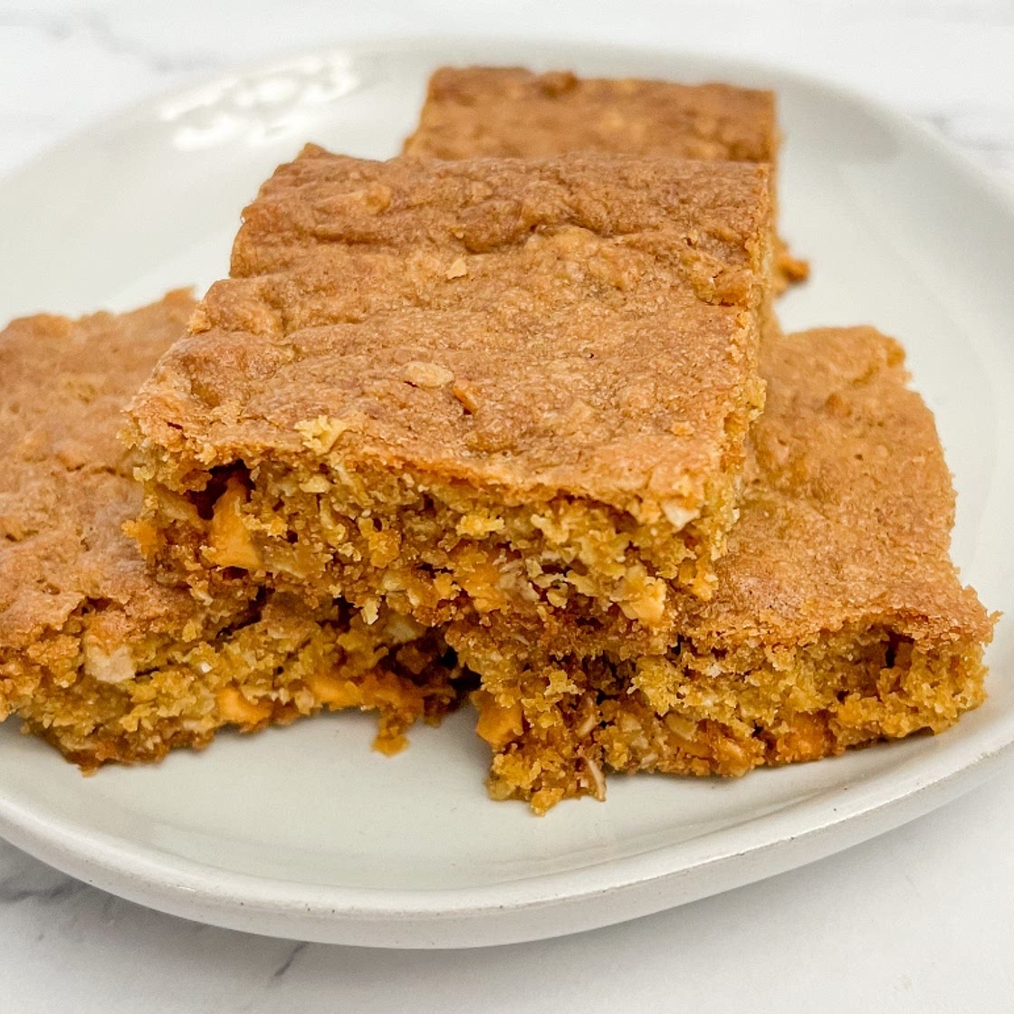 Oatmeal Scotchie Pan Cookies -