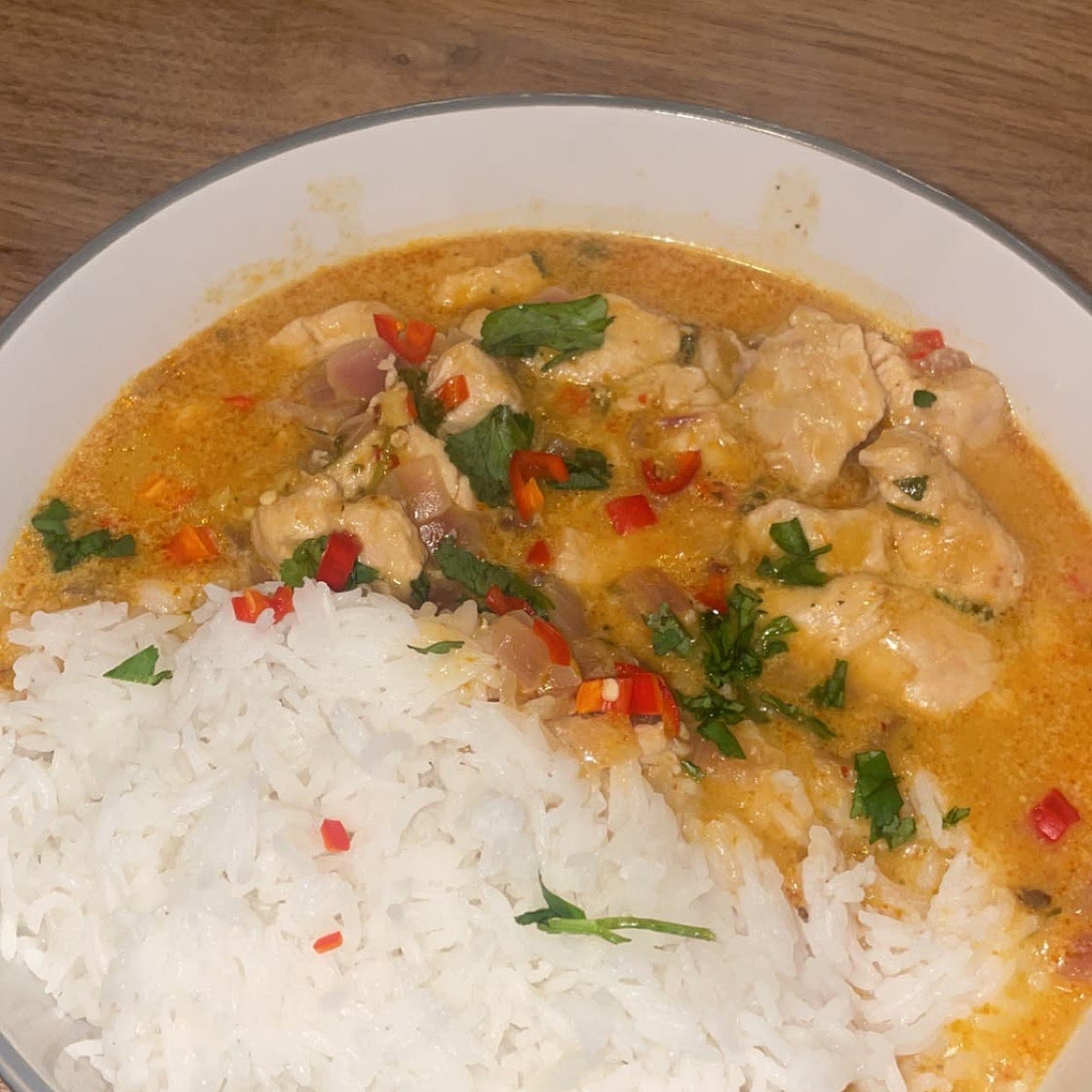 Thai-Style Chicken and Coconut Curry