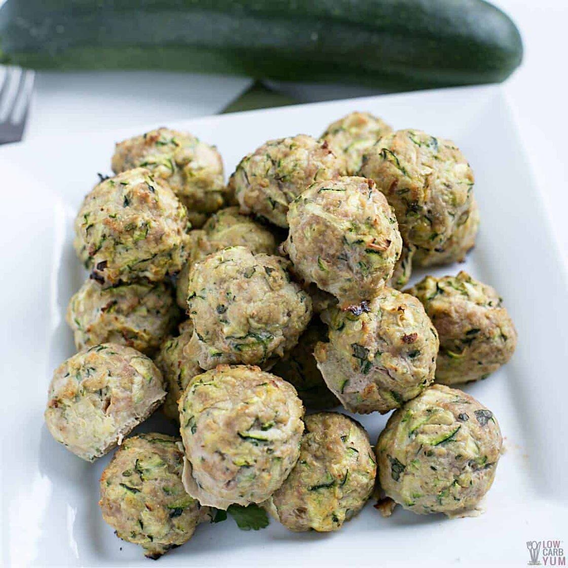 Instant Pot Turkey and Zucchini Meatballs