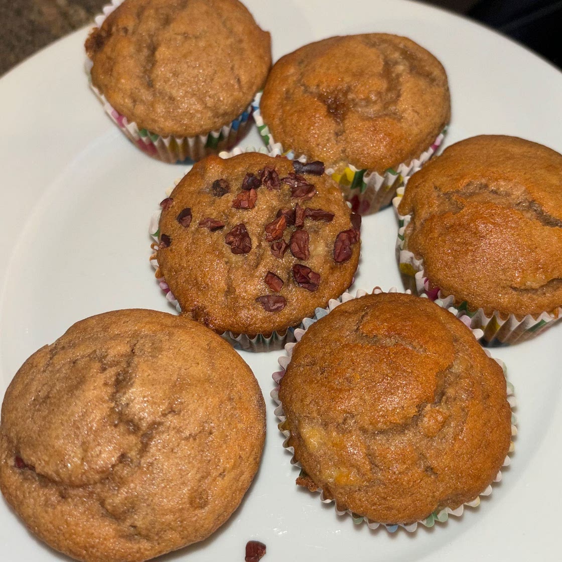 Fluffy Gluten Free Banana Muffins