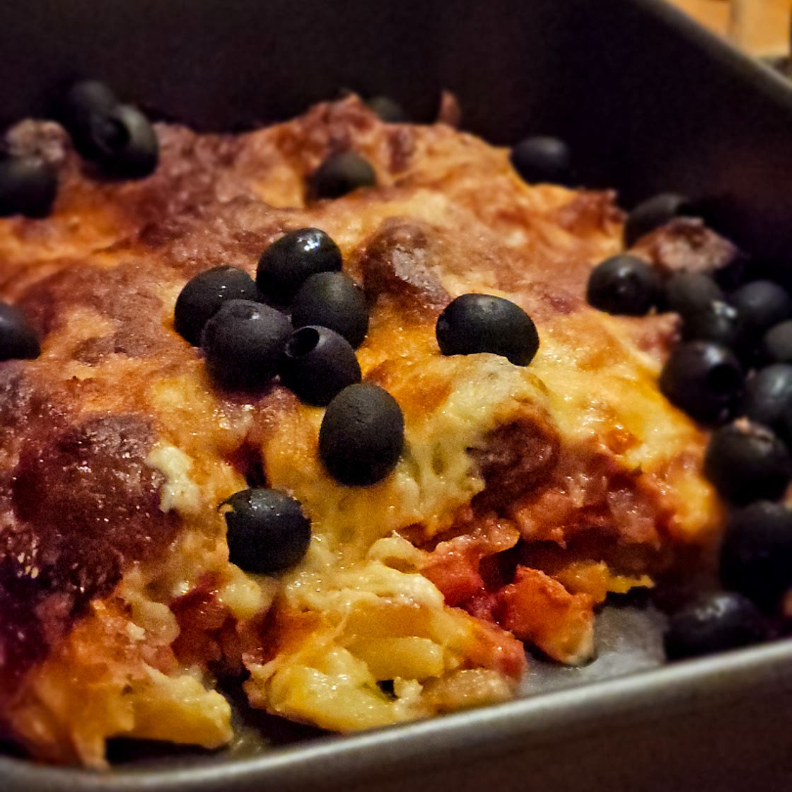 Meatball marinara fries