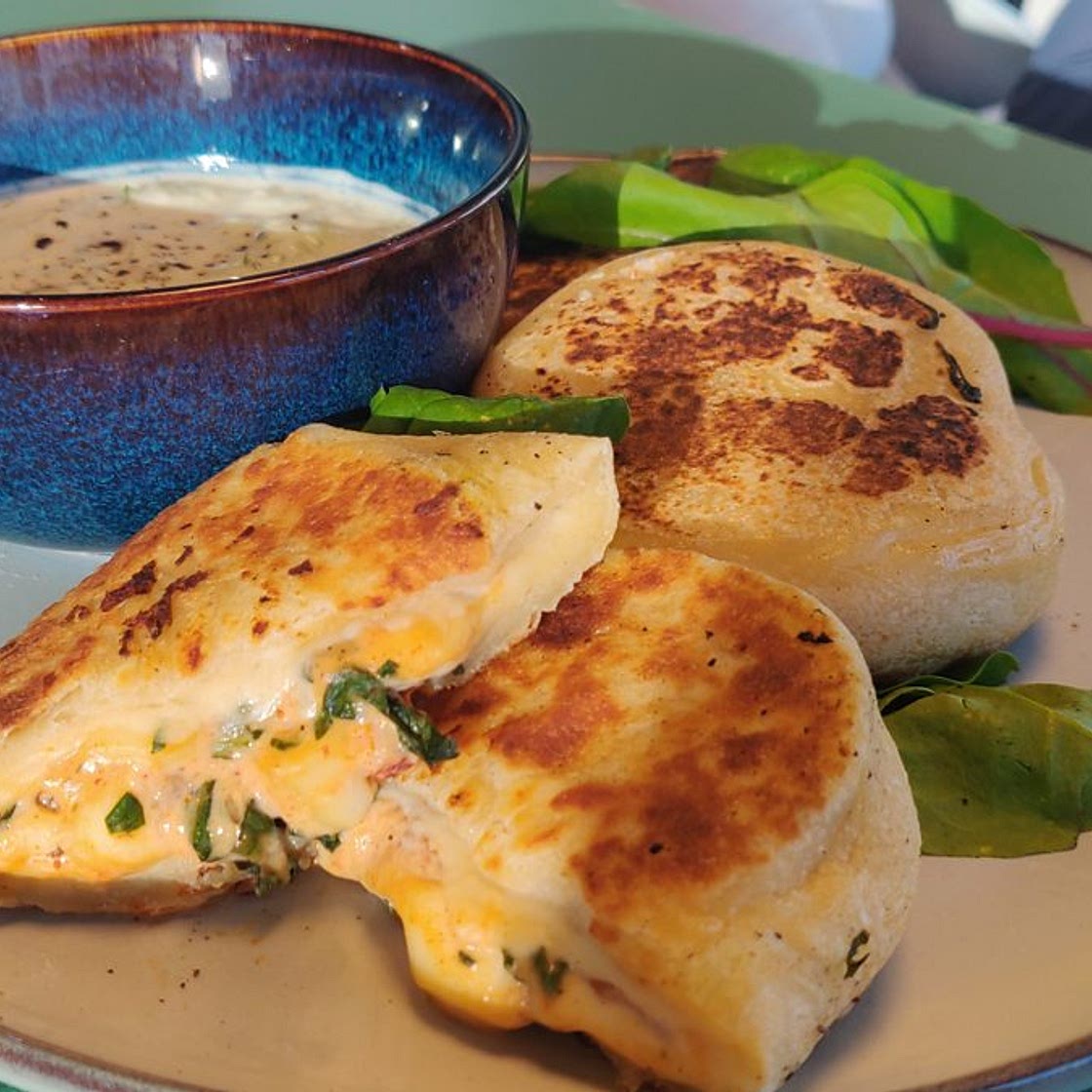 BBC One - Morning Live - Yvonne's Stuffed Flatbreads