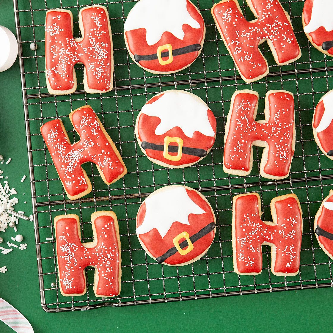 Santa Sugar Cookie Cutouts