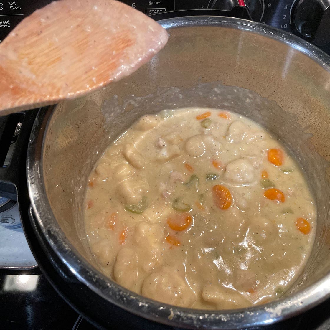 Instant Pot® Chicken and Dumplings