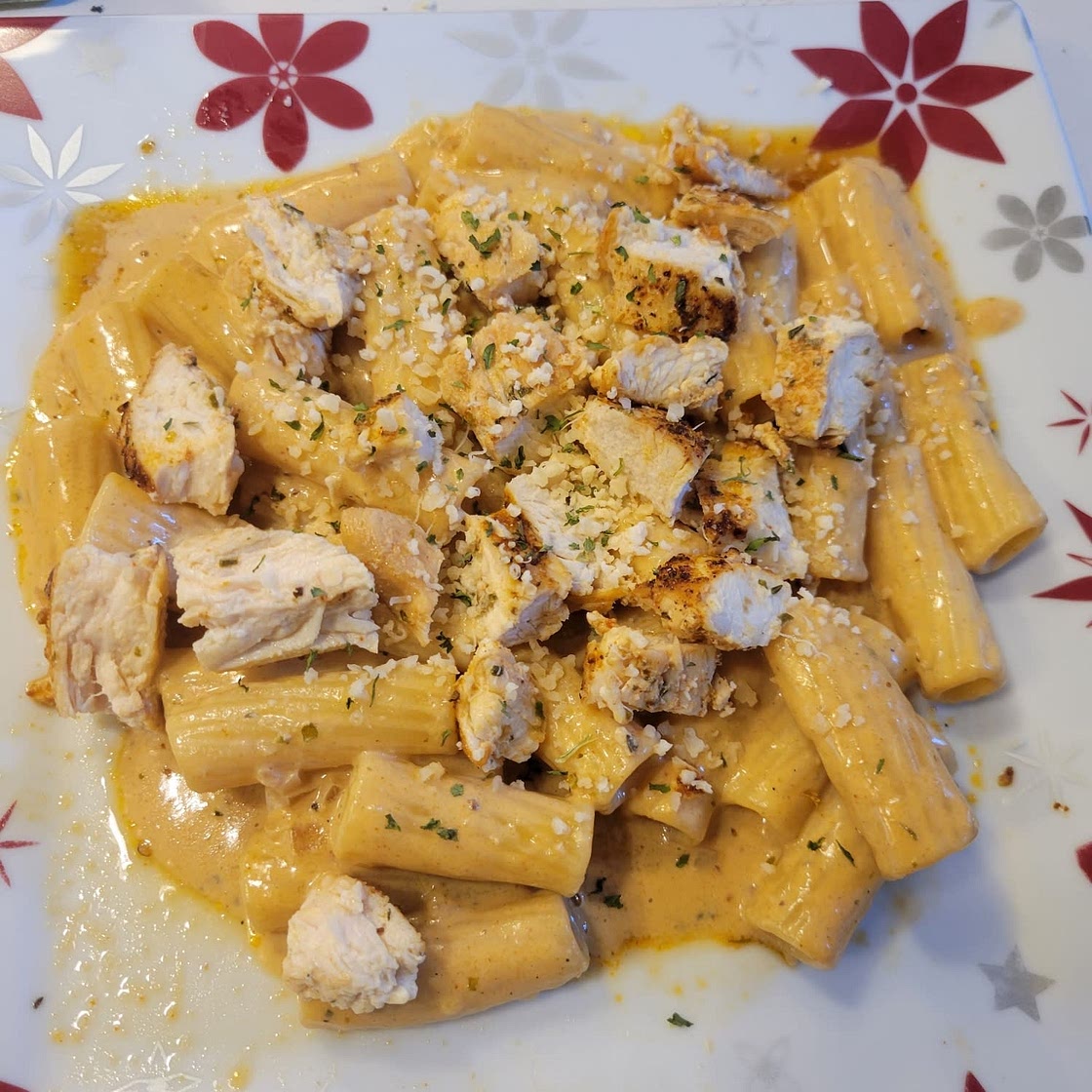 Blackened Chicken Rigatoni