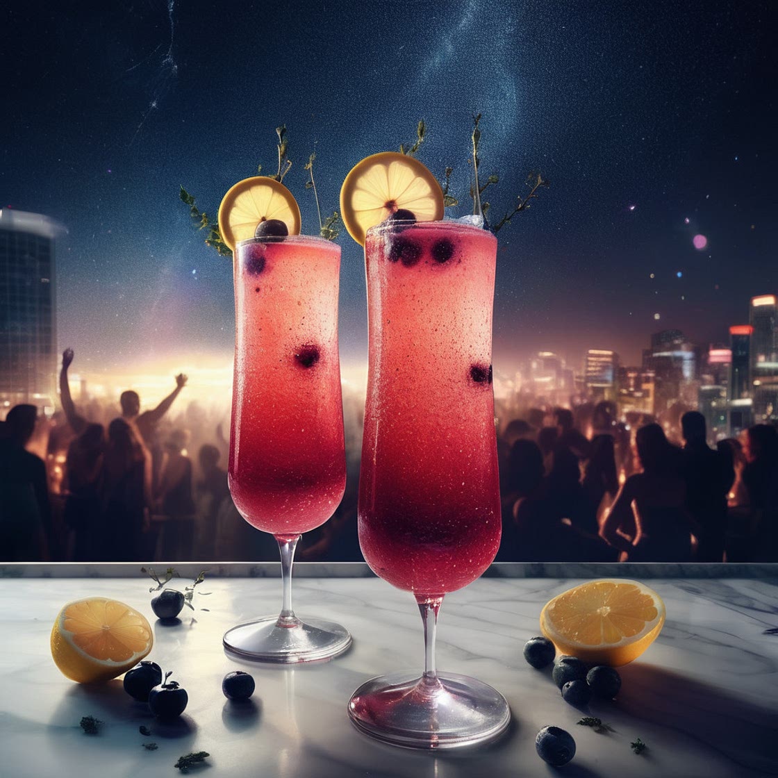 Blueberry Thyme Spritz