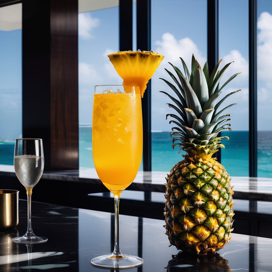 Pineapple Turmeric Fizz