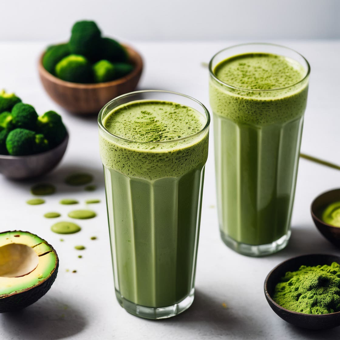Iced Green Longevity Tonic