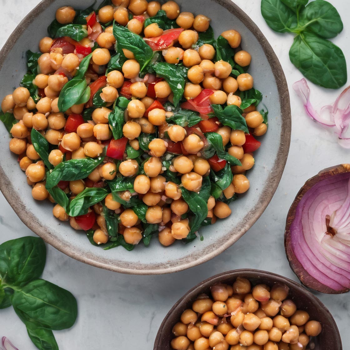 Mediterranean Chickpea Salad