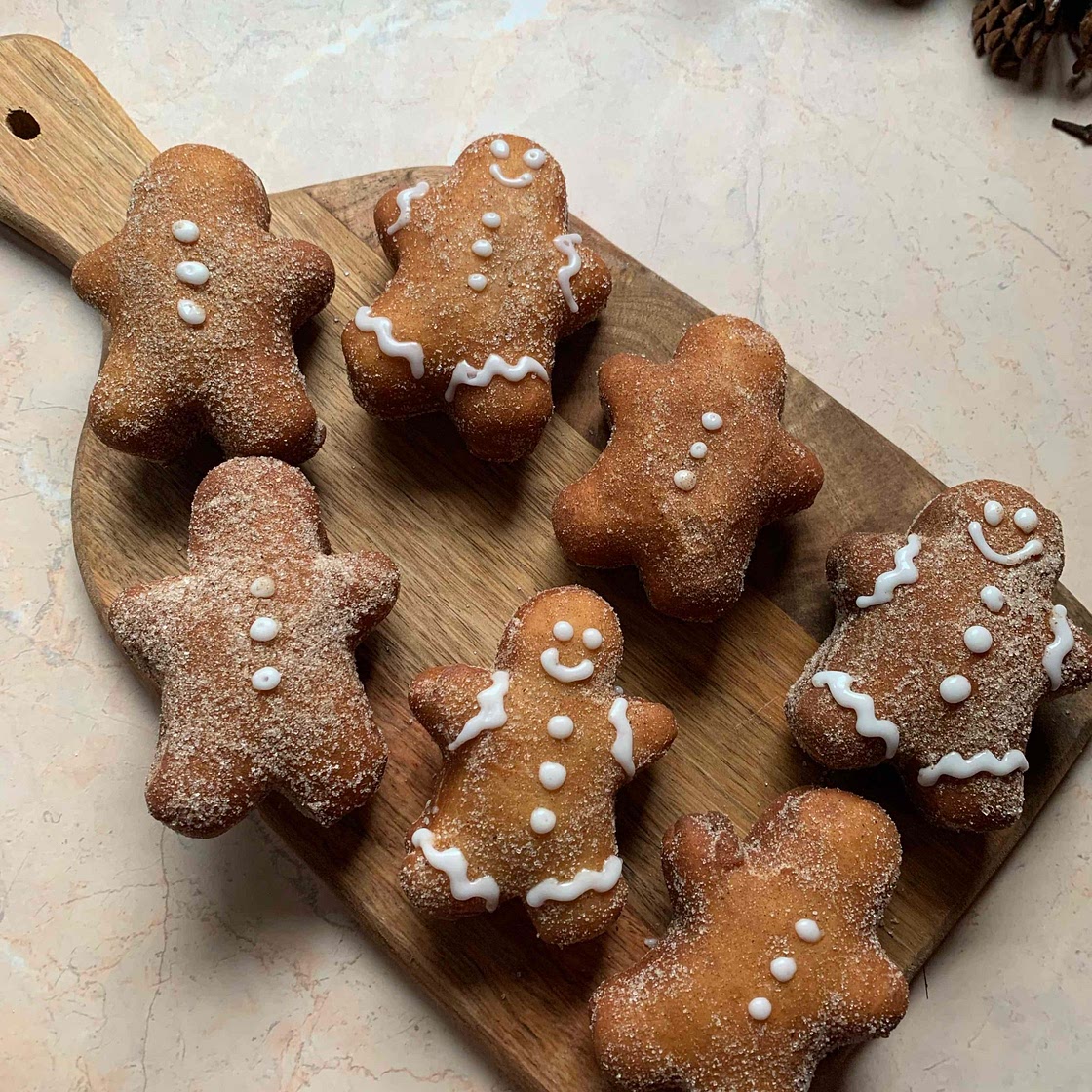 Gingerbread doughnuts 🎅🏼🤶🏼
