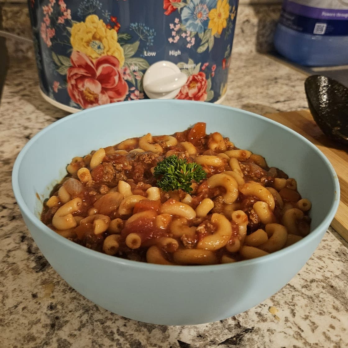 Easy Crockpot Goulash