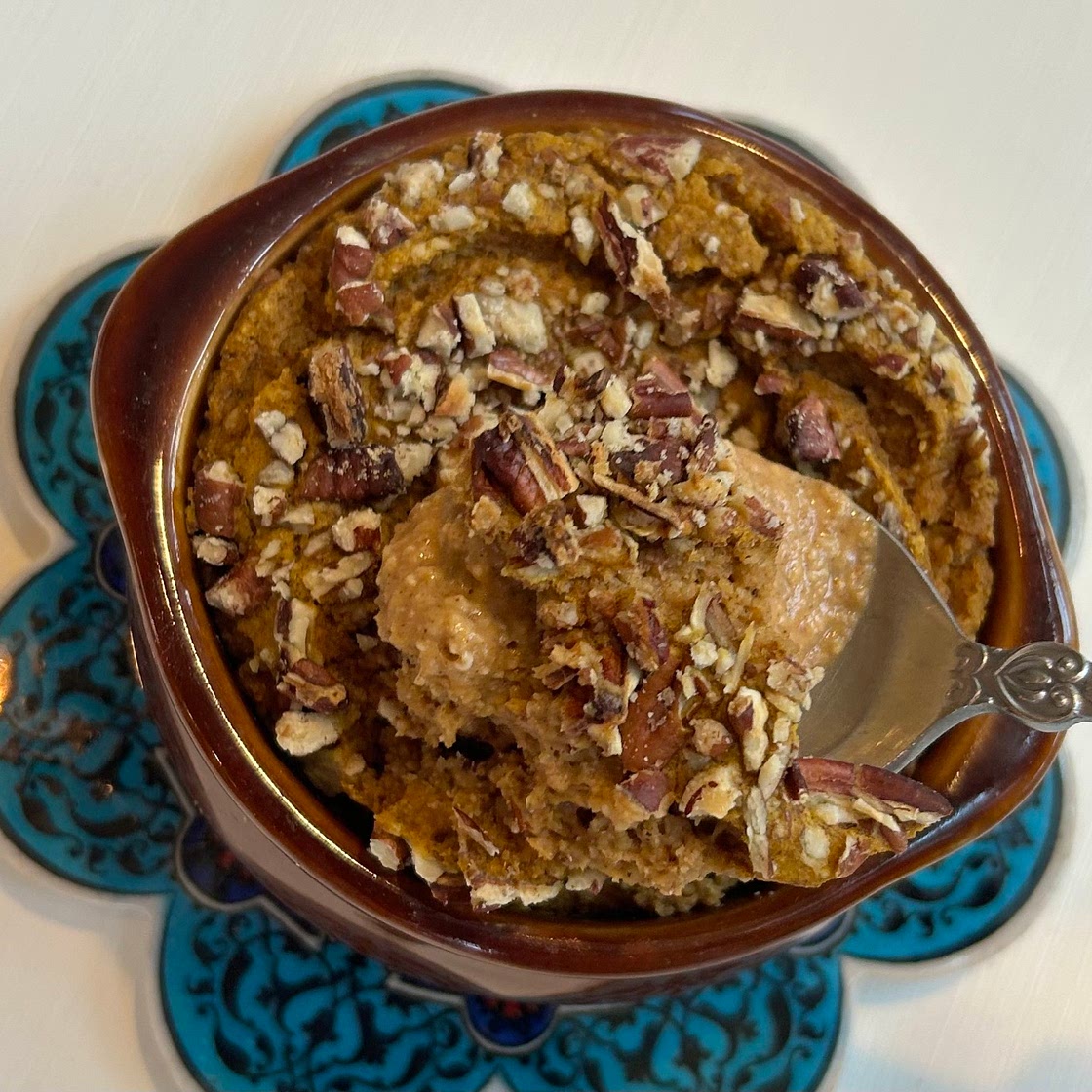 Pumpkin Pecan Baked Oats