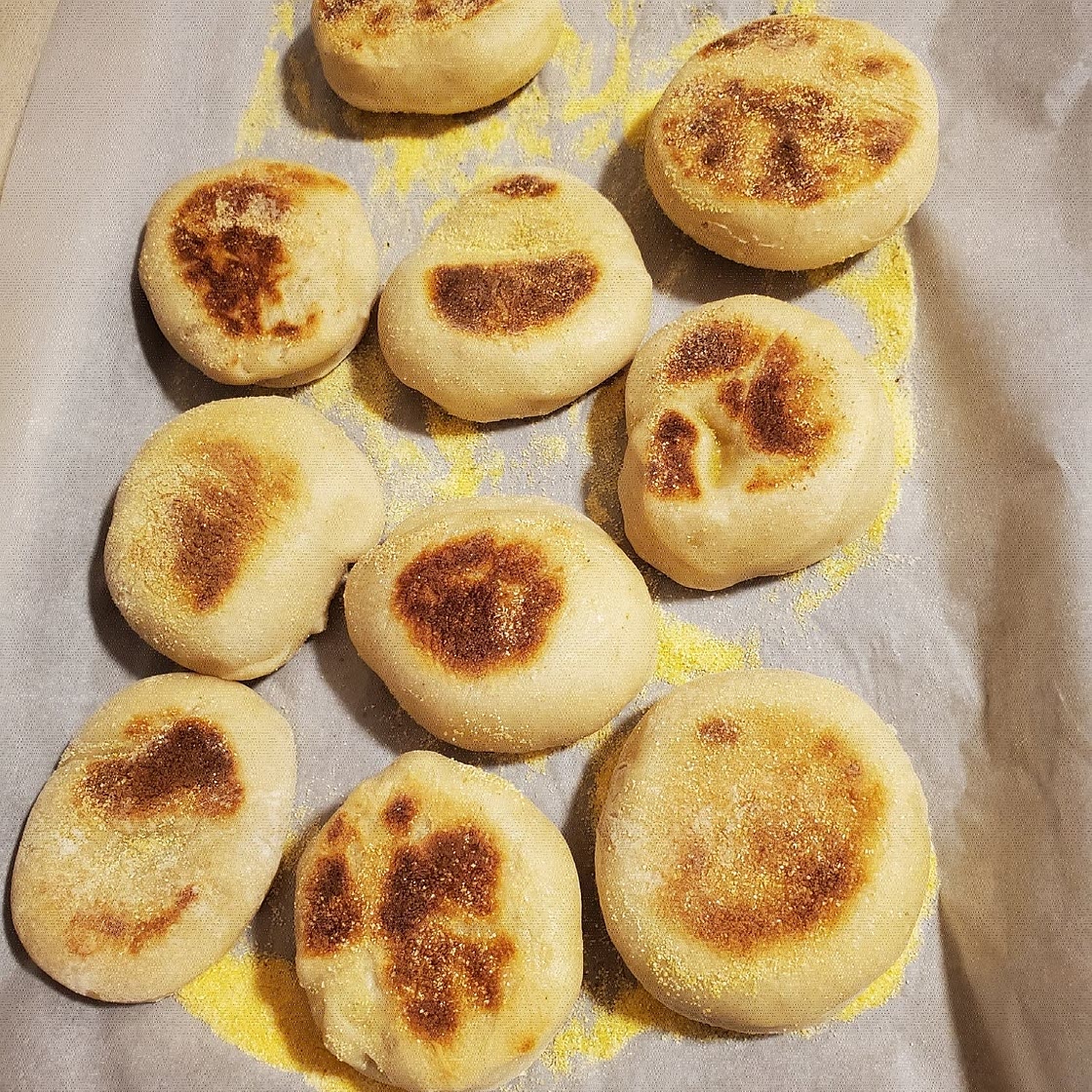 Sourdough English Muffins Recipe