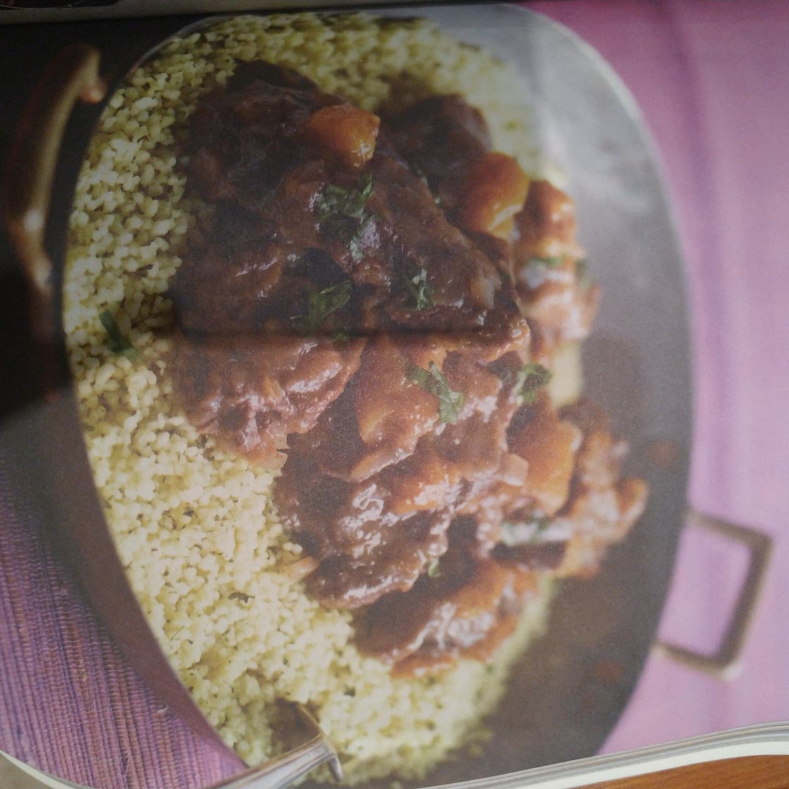 Moroccon spiced beef stew Pg 82 slow cooker