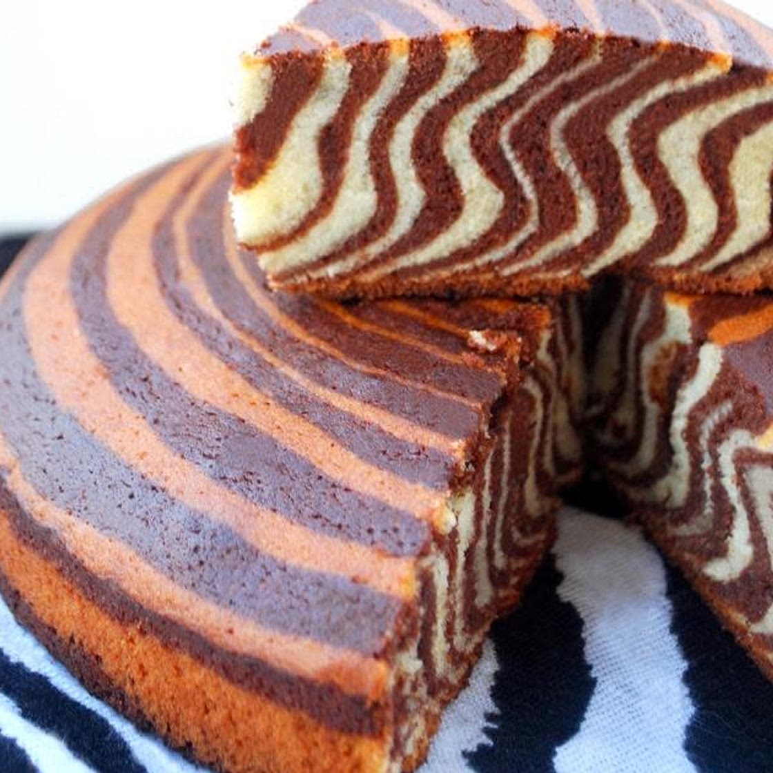 Gâteau Zébré