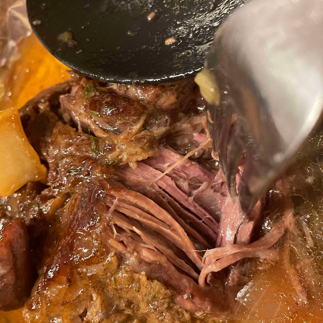 Boeuf effiloché
