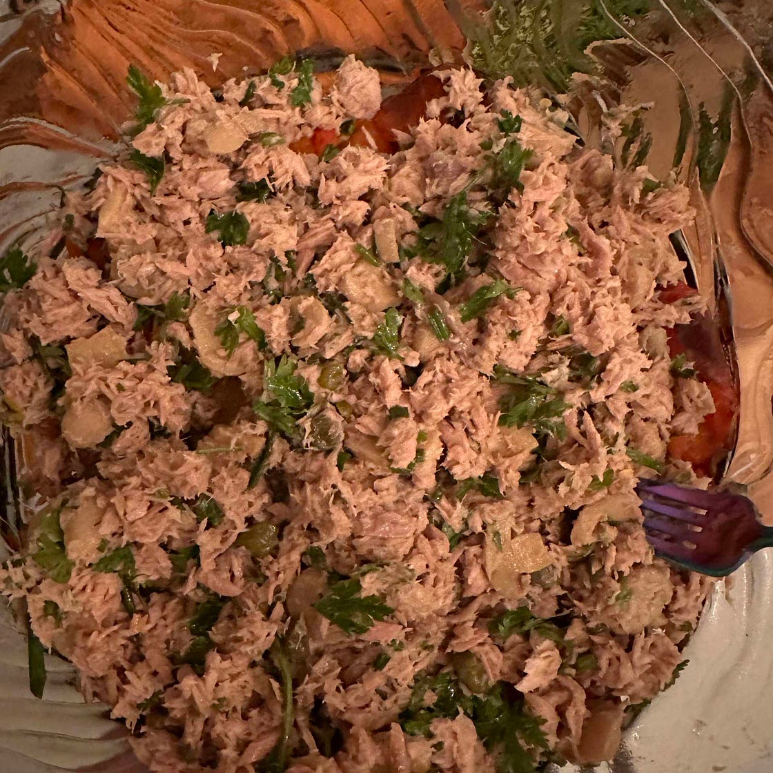 Bell Peppers and tuna
