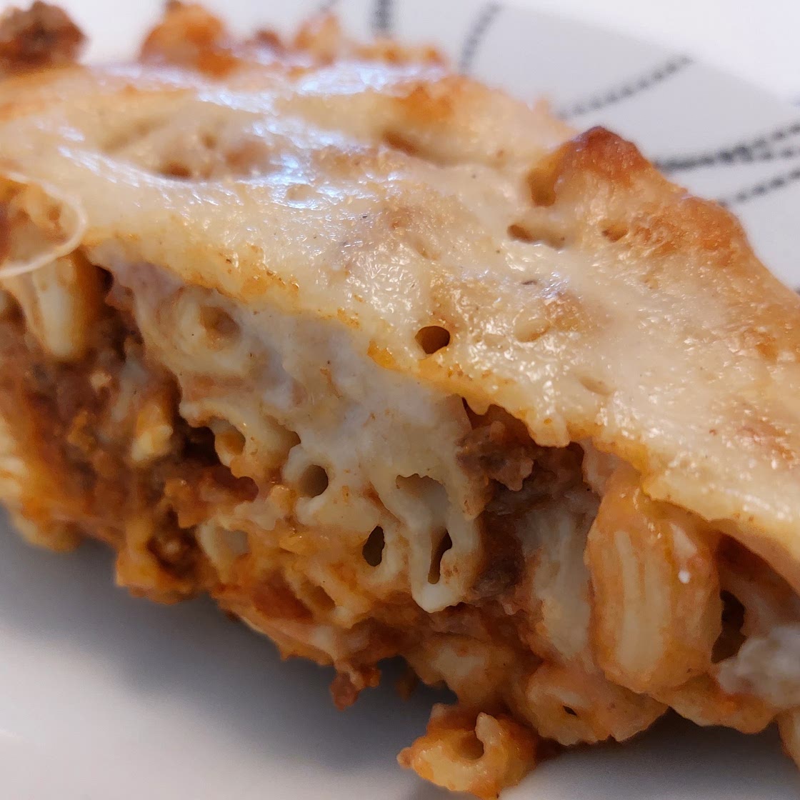 Baked pasta - Bolognese sauce