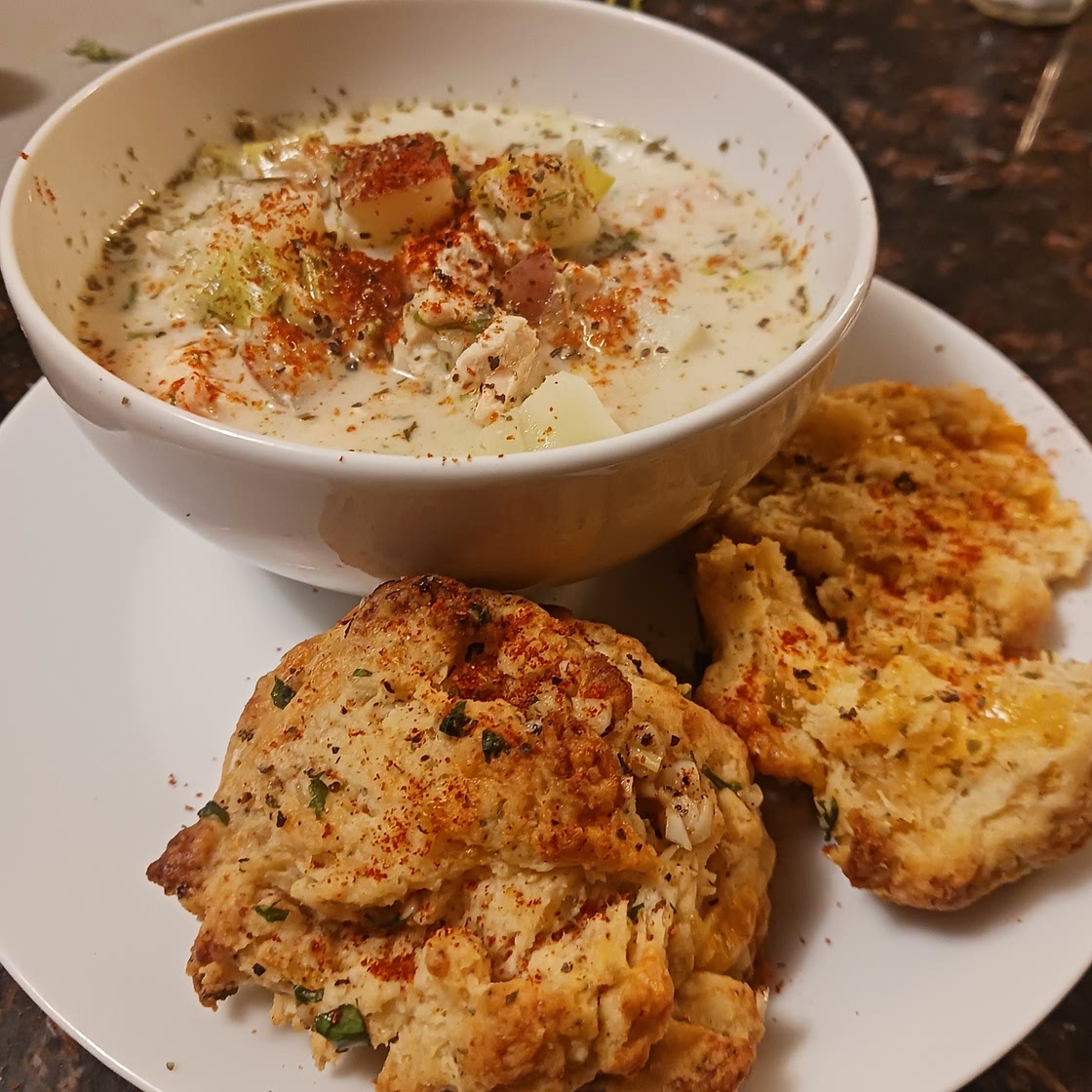 Finnish Salmon Soup - Lohikeitto